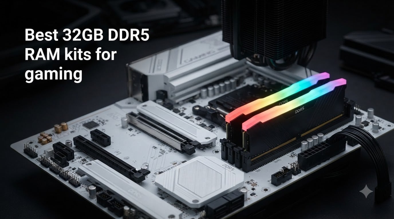 Best 32GB DDR5 RAM kits for gaming