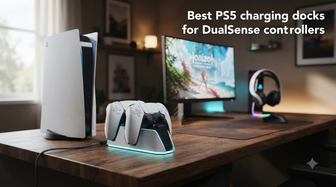 Best PS5 charging docks for DualSense controllers