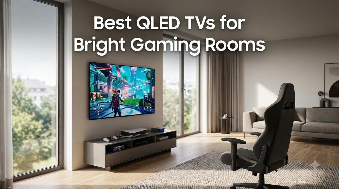 Best QLED TVs for Bright Gaming Rooms