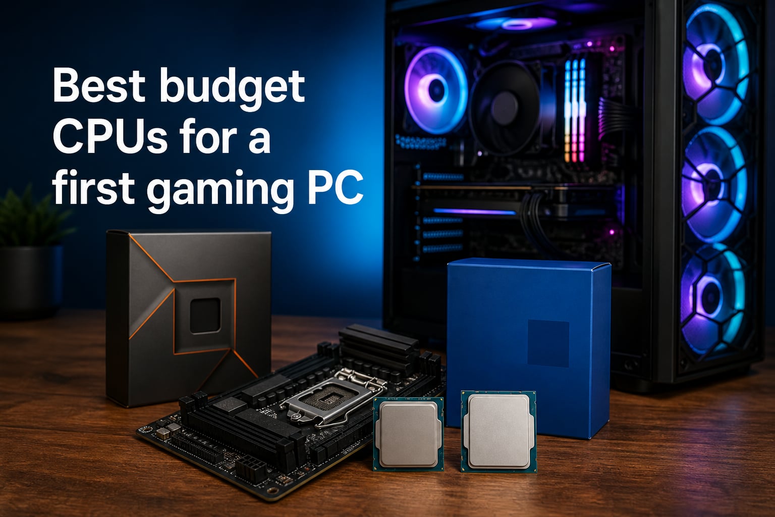 Best budget CPUs for a first gaming PC