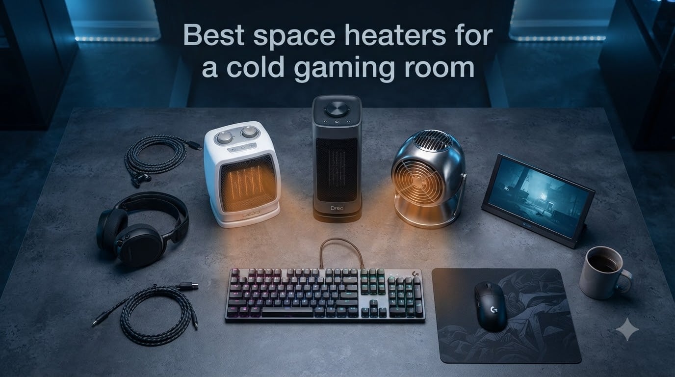 Best space heaters for a cold gaming room