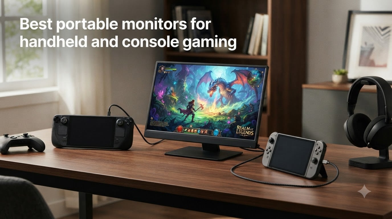 Best portable monitors for handheld and console gaming