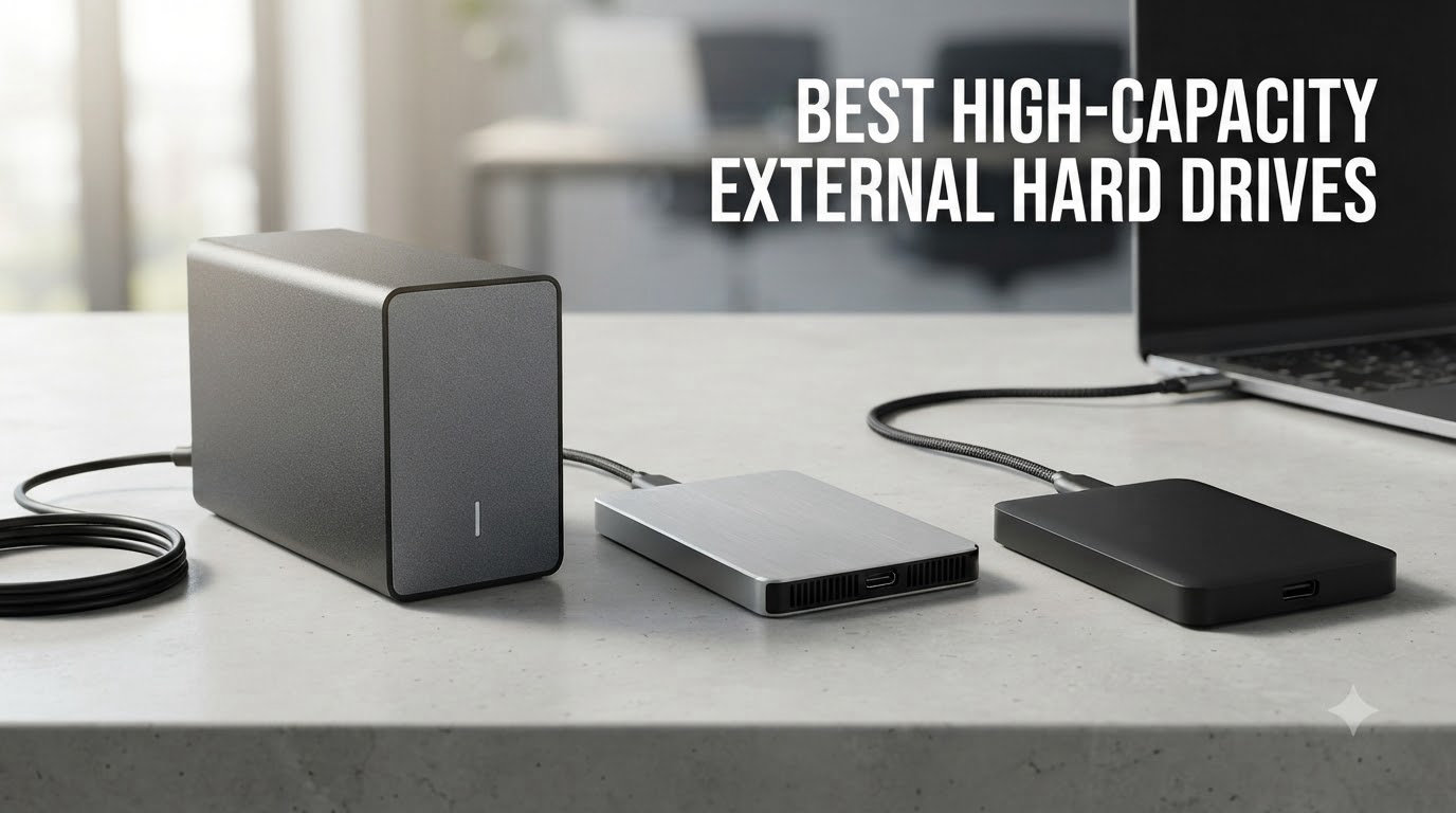 Best High-Capacity External Hard Drives