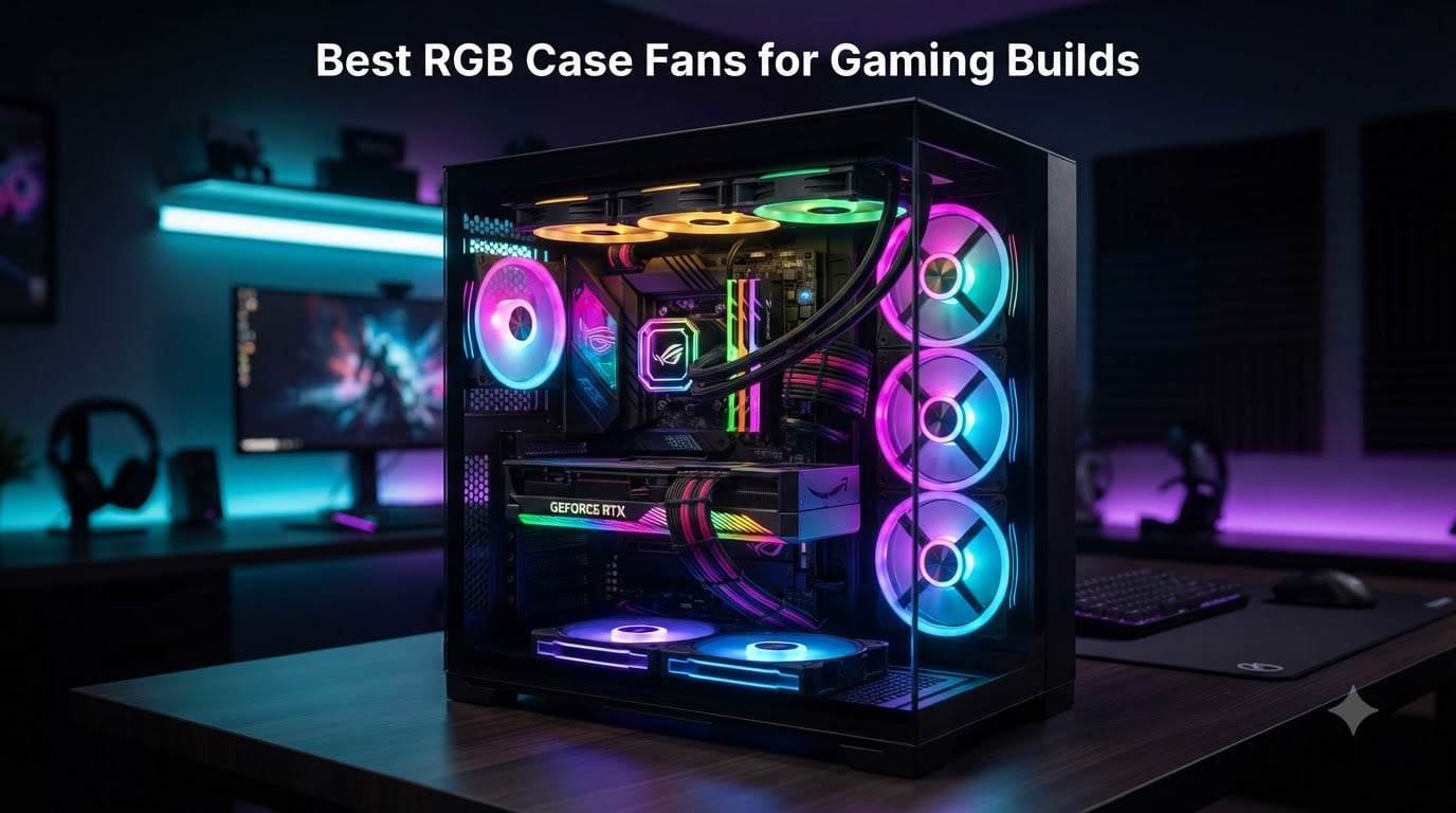 Best RGB Case Fans for Gaming Builds