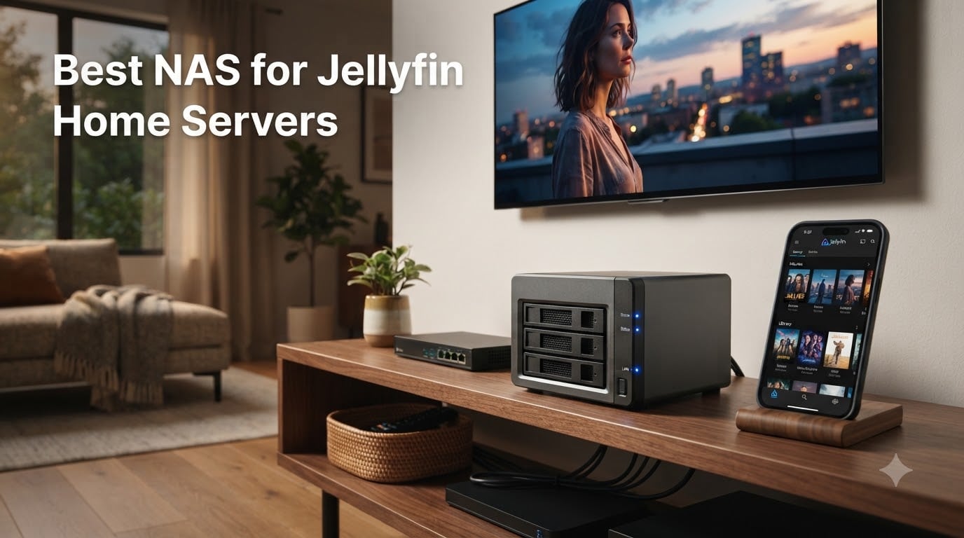 Best NAS for Jellyfin Home Servers