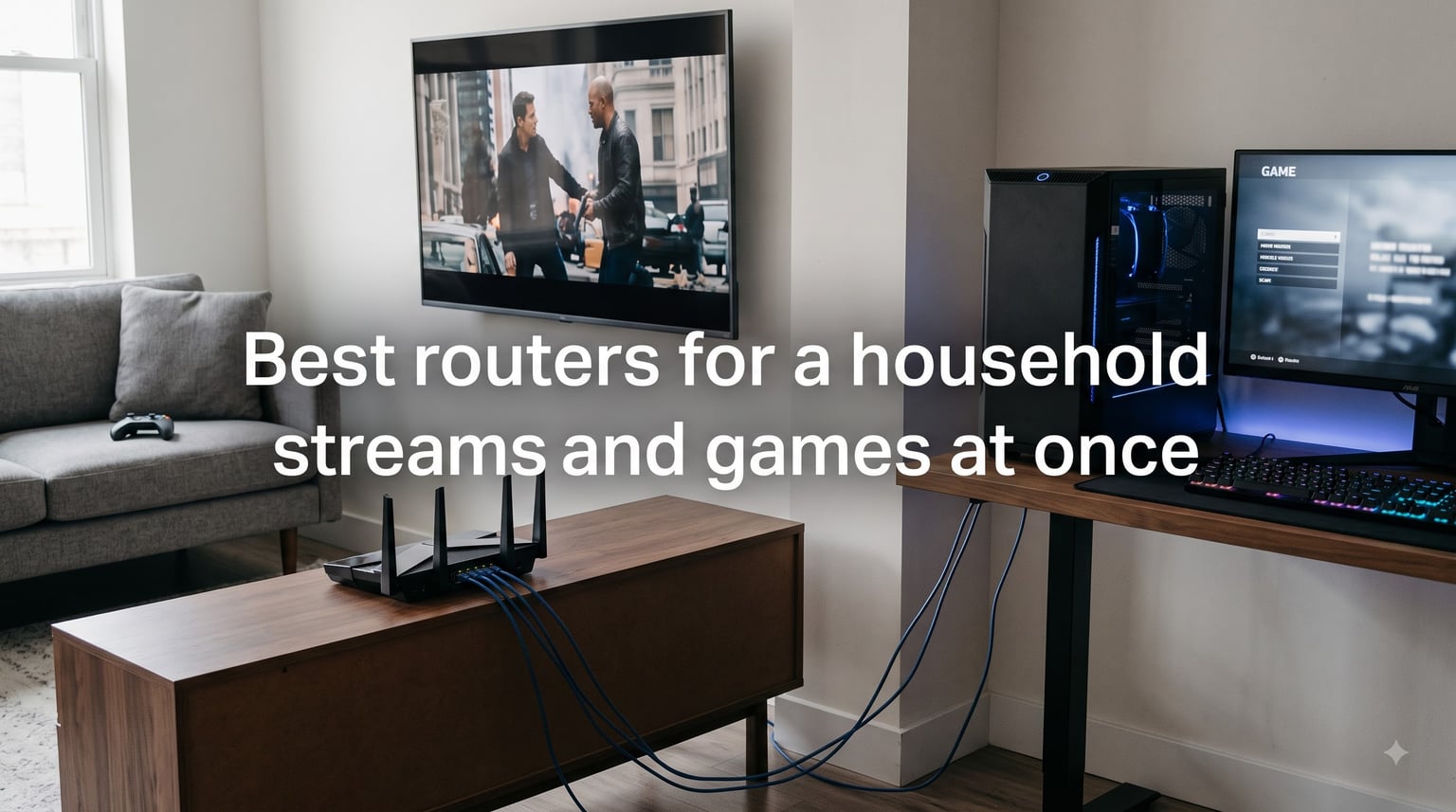 Best routers for a household that streams and games at once