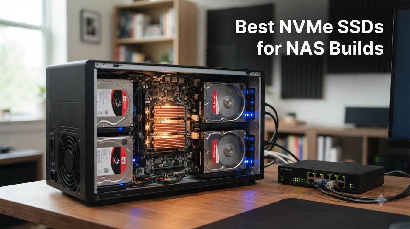 Best NVMe SSDs for NAS Builds