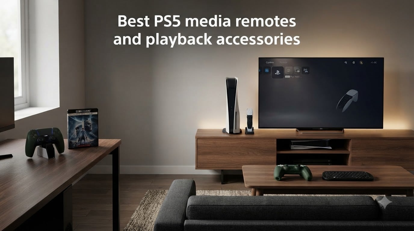 Best PS5 media remotes and playback accessories