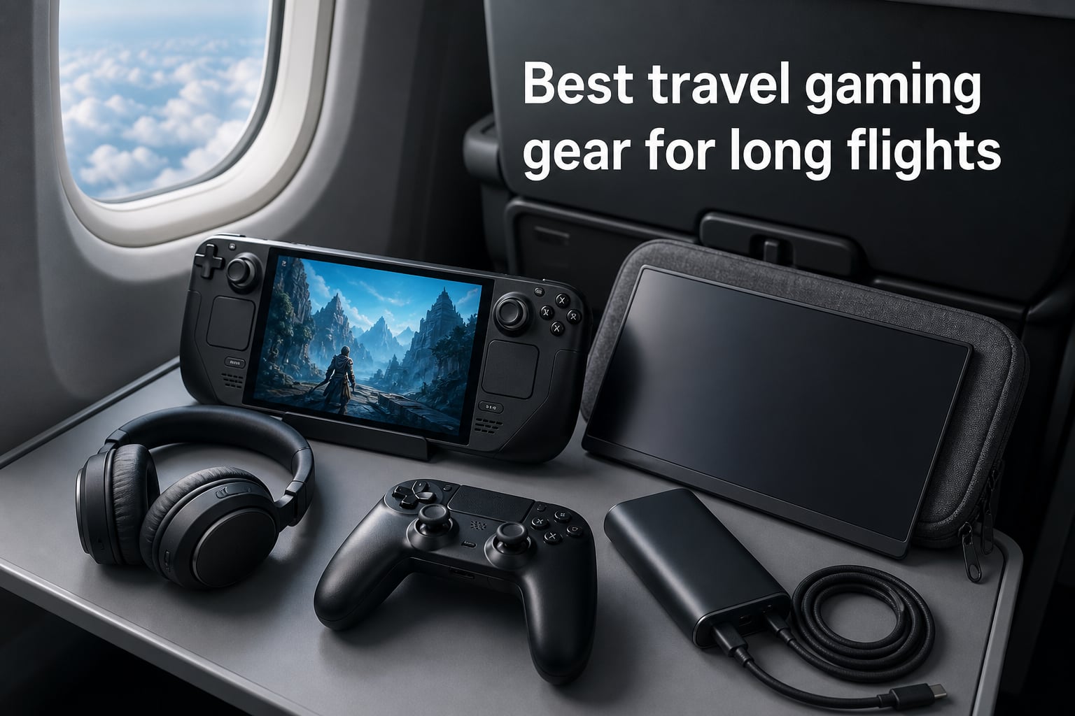 Best travel gaming gear for long flights