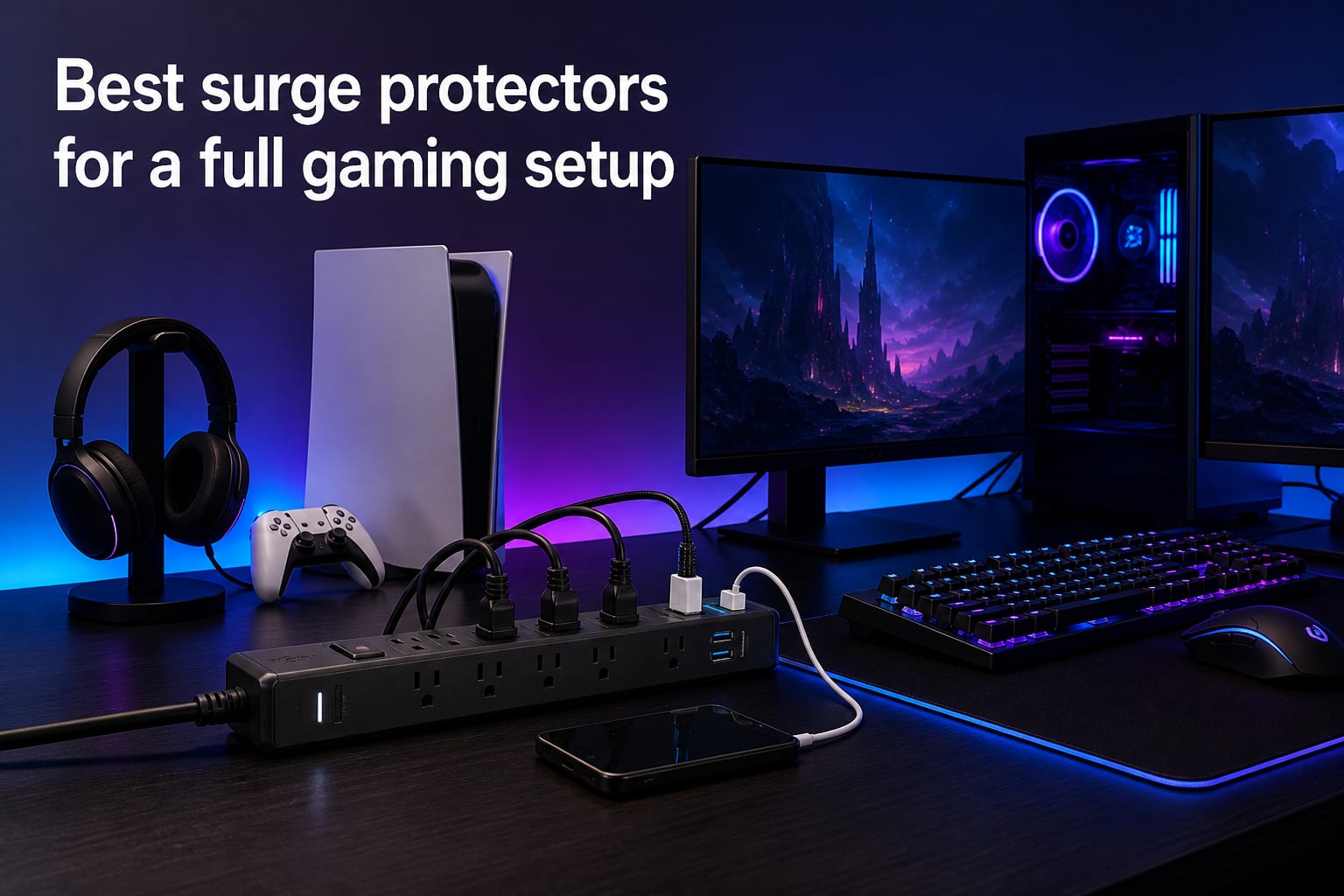Best surge protectors for a full gaming setup