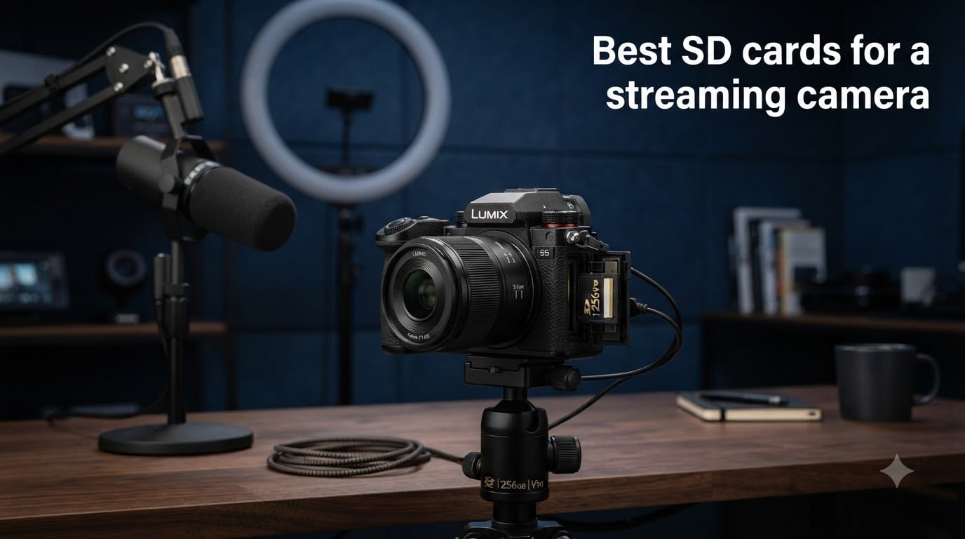Best SD cards for a streaming camera