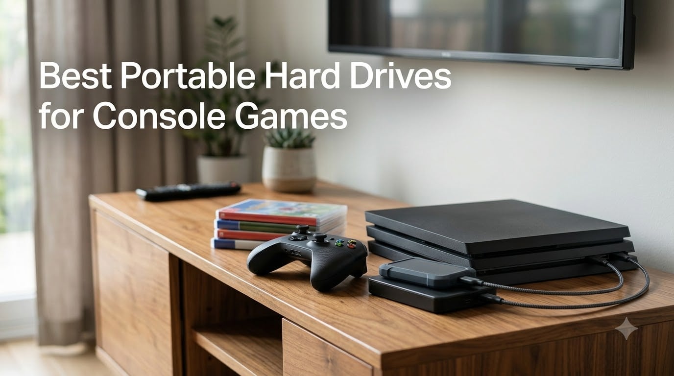 Best Portable Hard Drives for Console Games