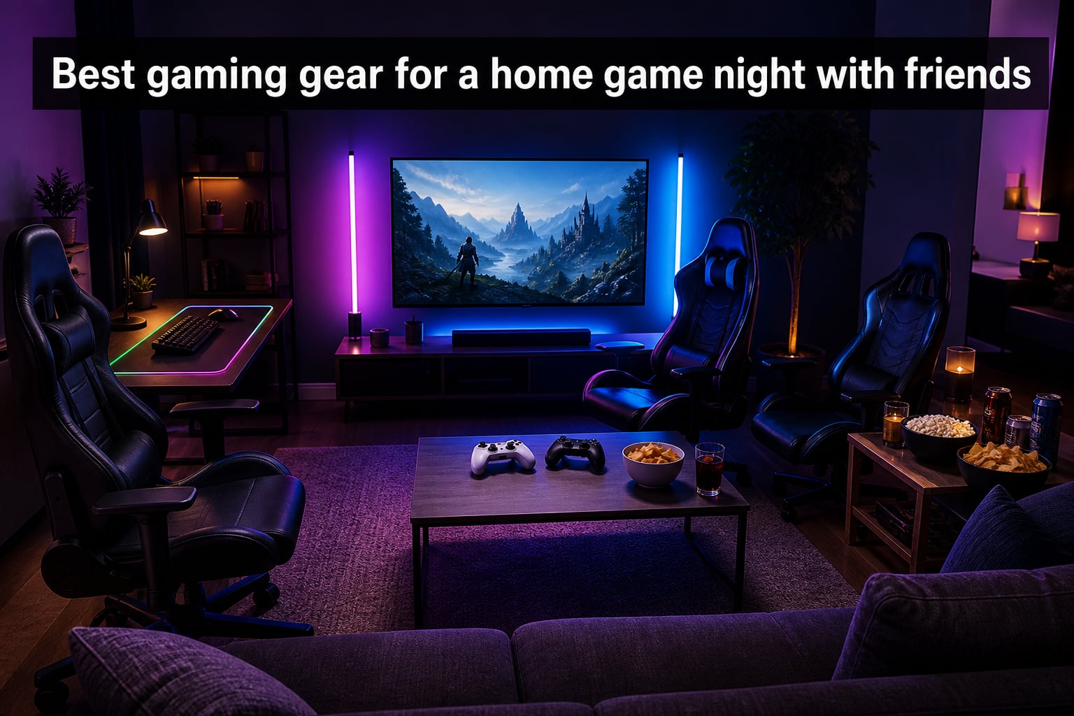 Best gaming gear for a home game night with friends