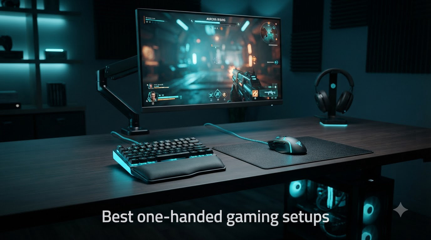 Best one-handed gaming setups