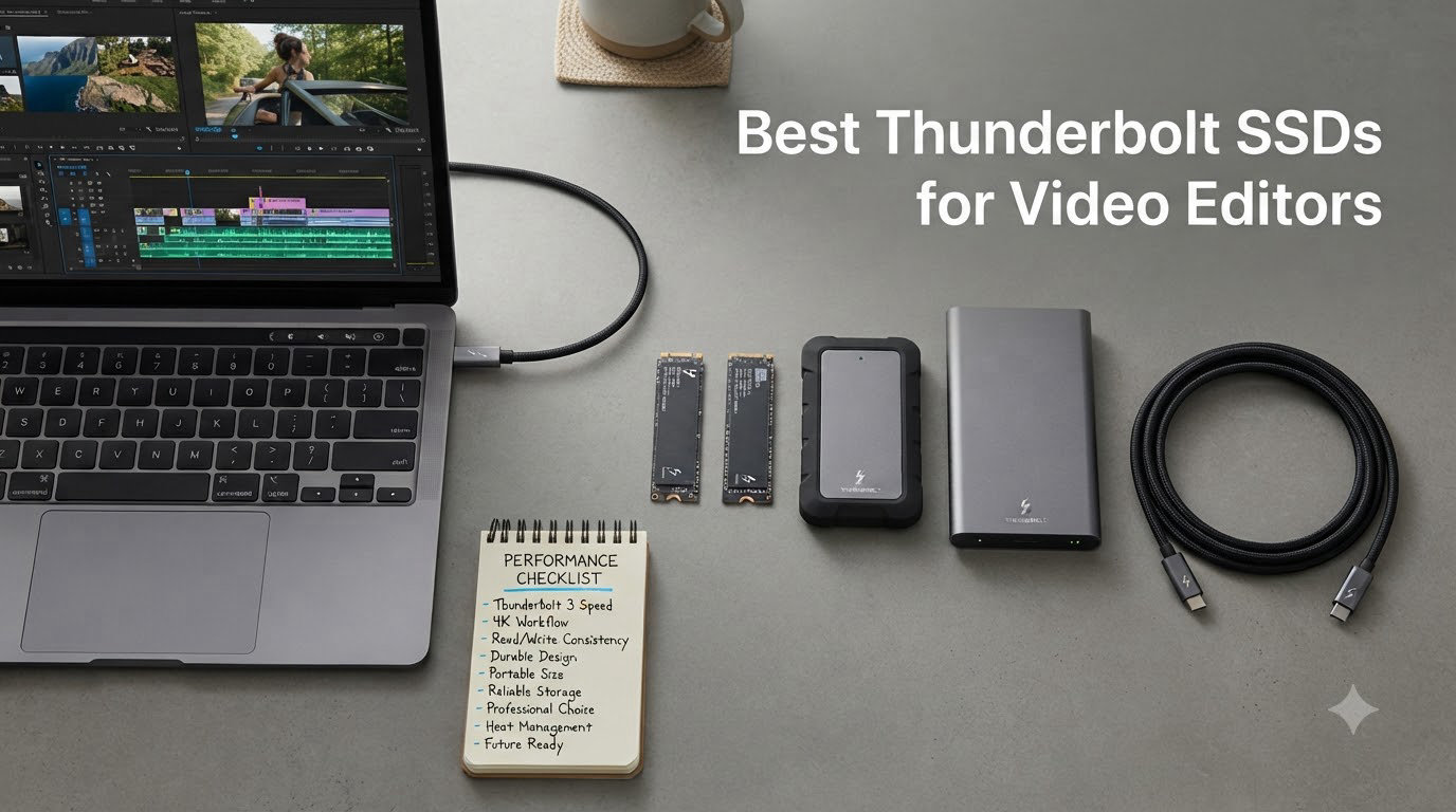 Best Thunderbolt SSDs for Video Editors