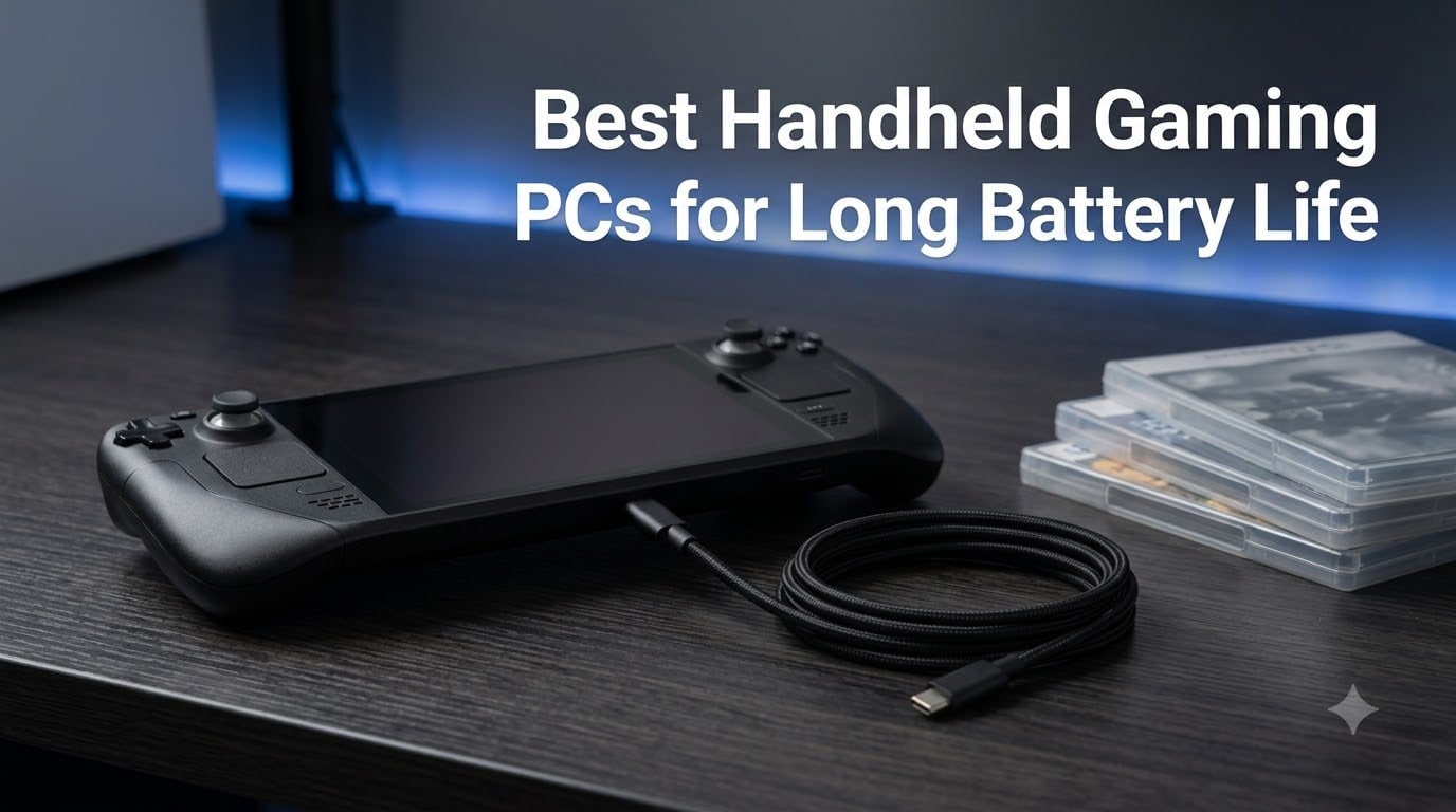 Best Handheld Gaming PCs for Long Battery Life