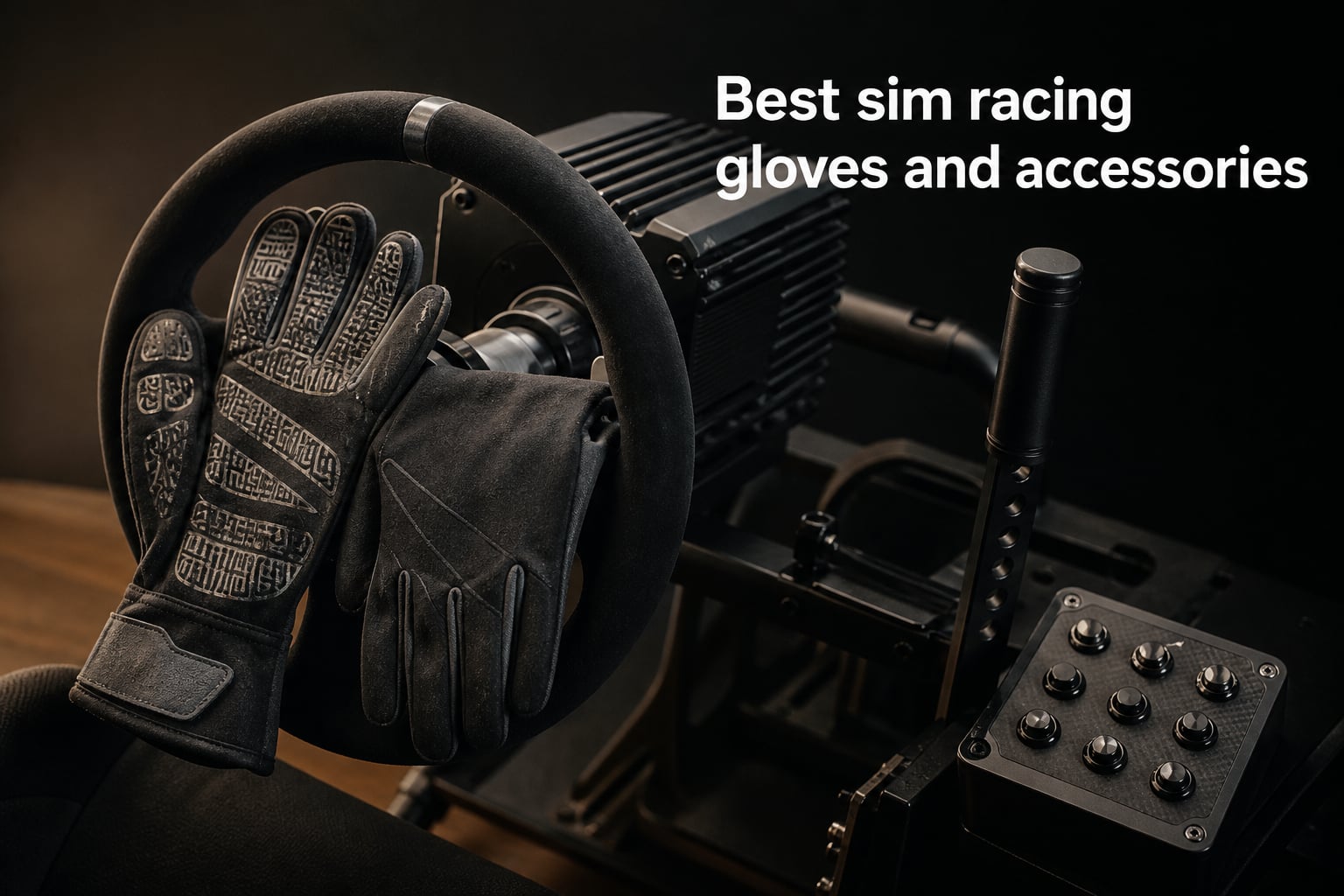 Best sim racing gloves and accessories