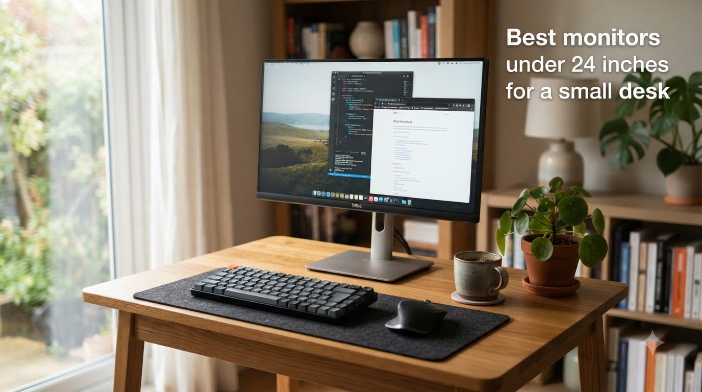 Best monitors under 24 inches for a small desk