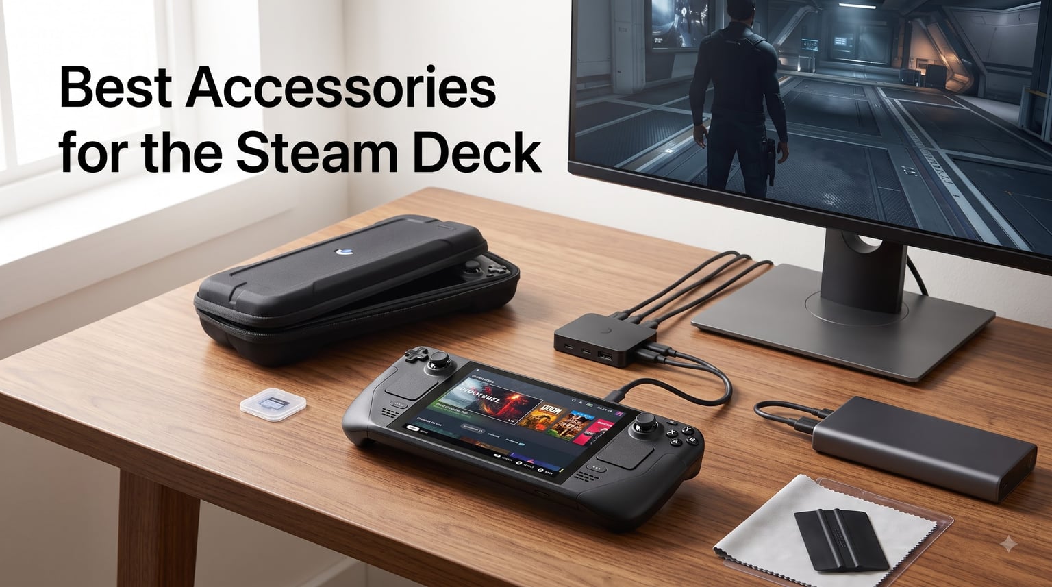 Best Accessories for the Steam Deck