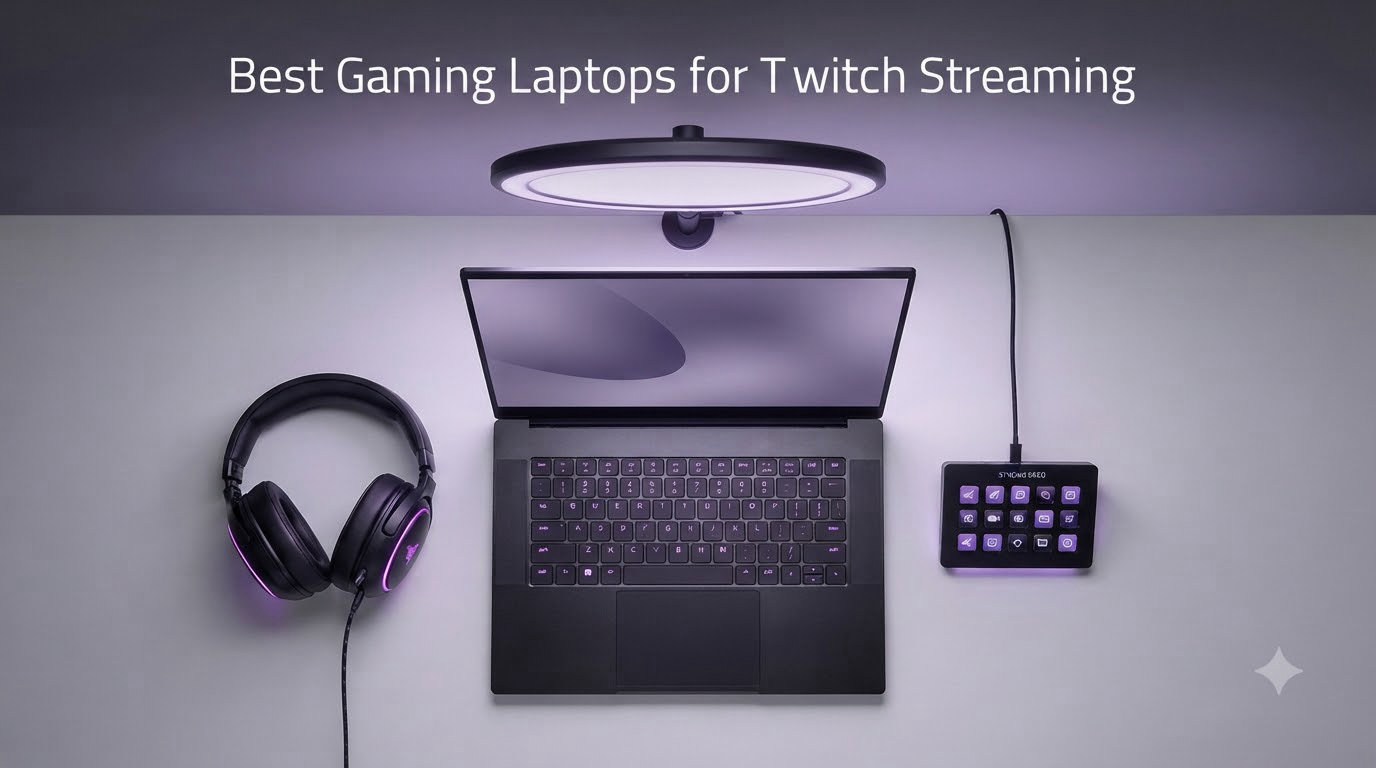 Best Gaming Laptops for Twitch Streaming