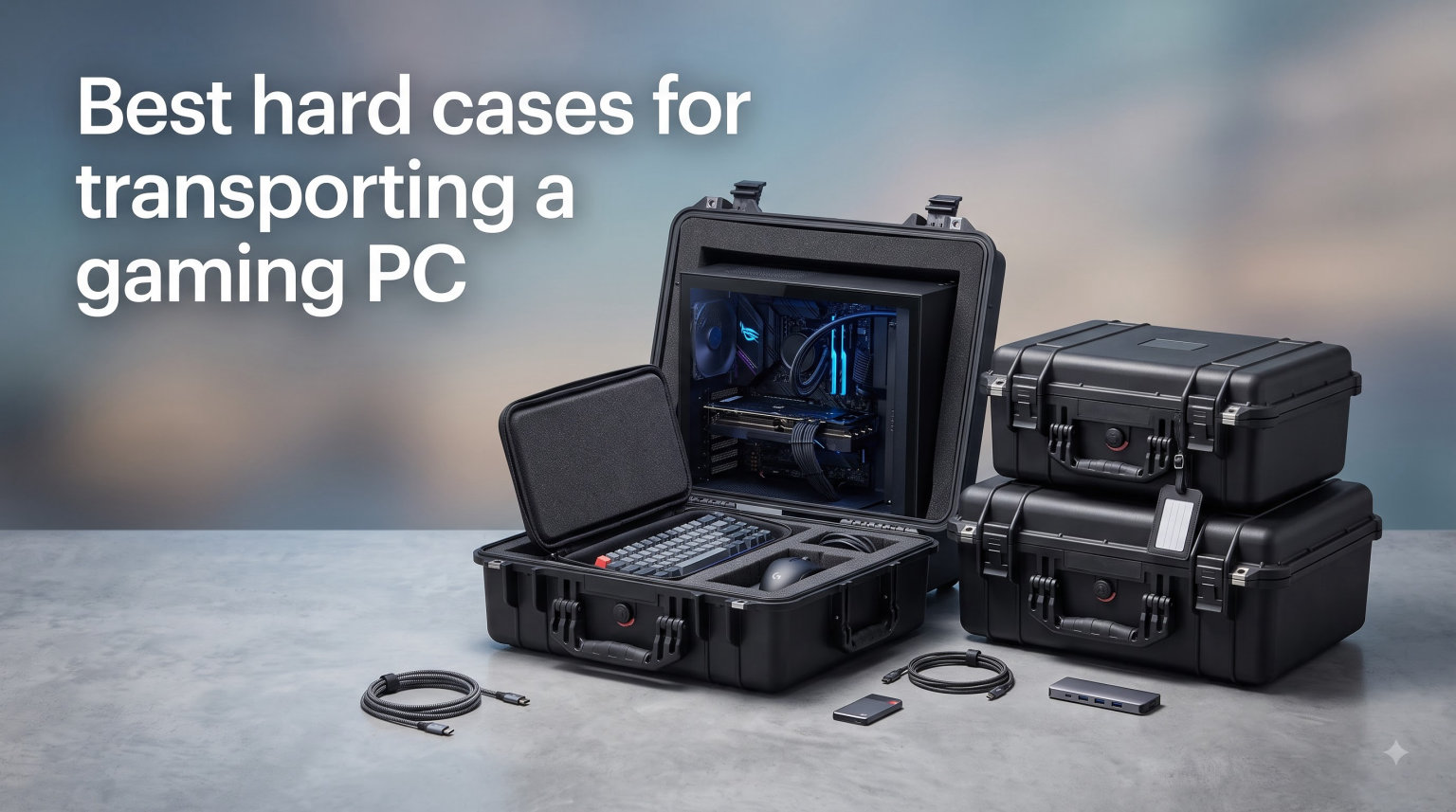Best hard cases for transporting a gaming PC