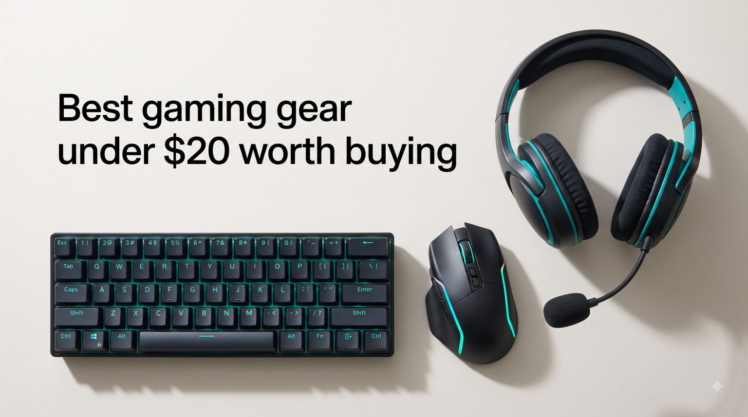Best gaming gear under $20 worth buying