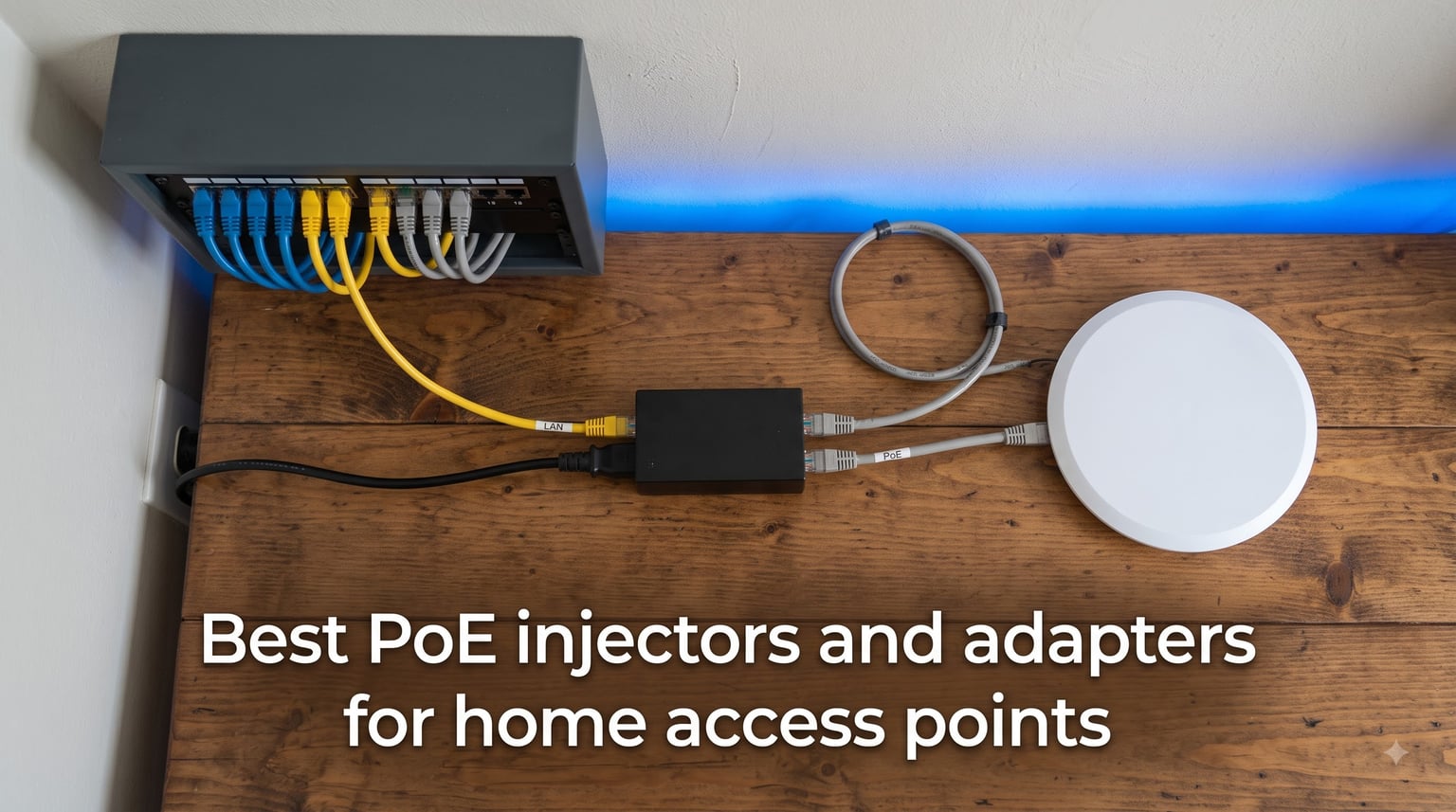 Best PoE injectors and adapters for home access points