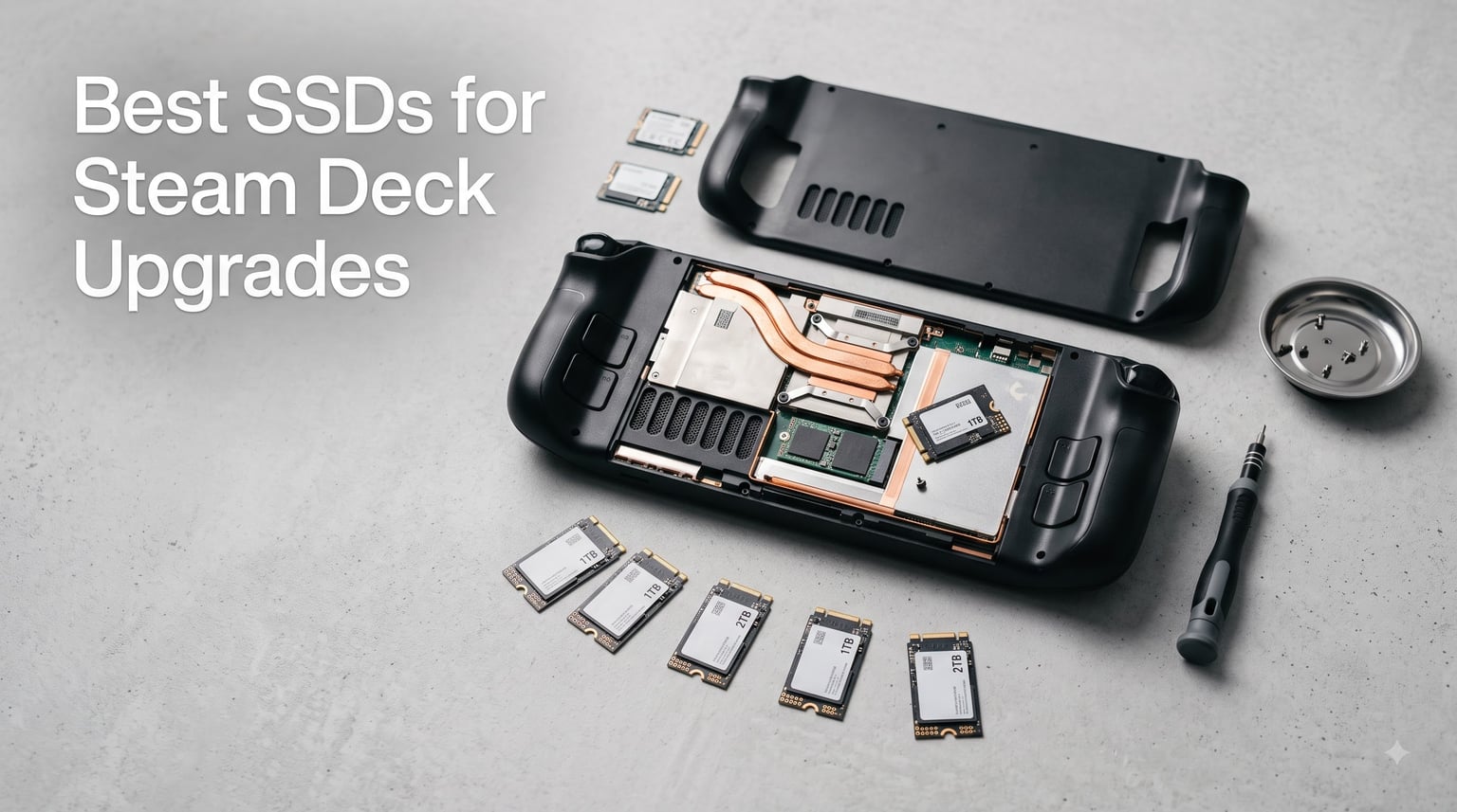 Best SSDs for Steam Deck Upgrades