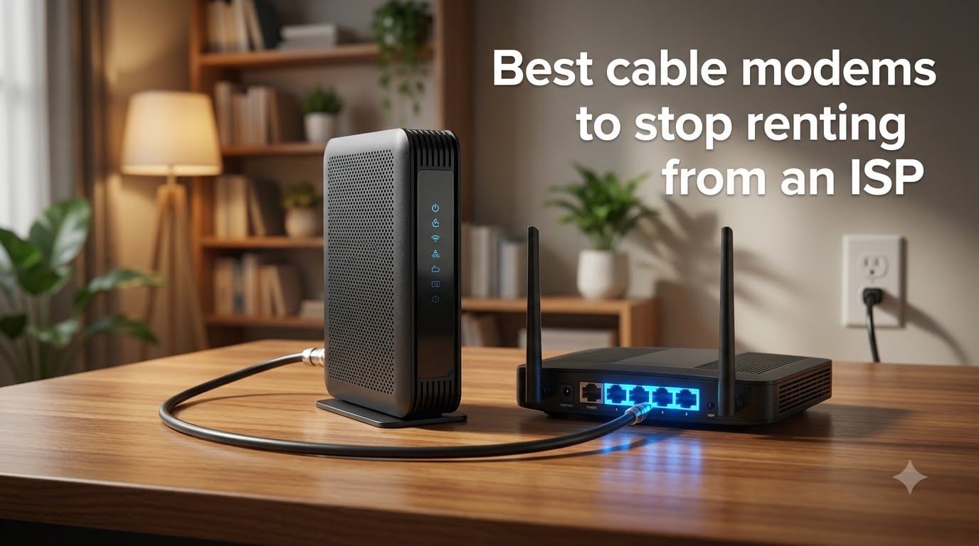 Best cable modems to stop renting from an ISP