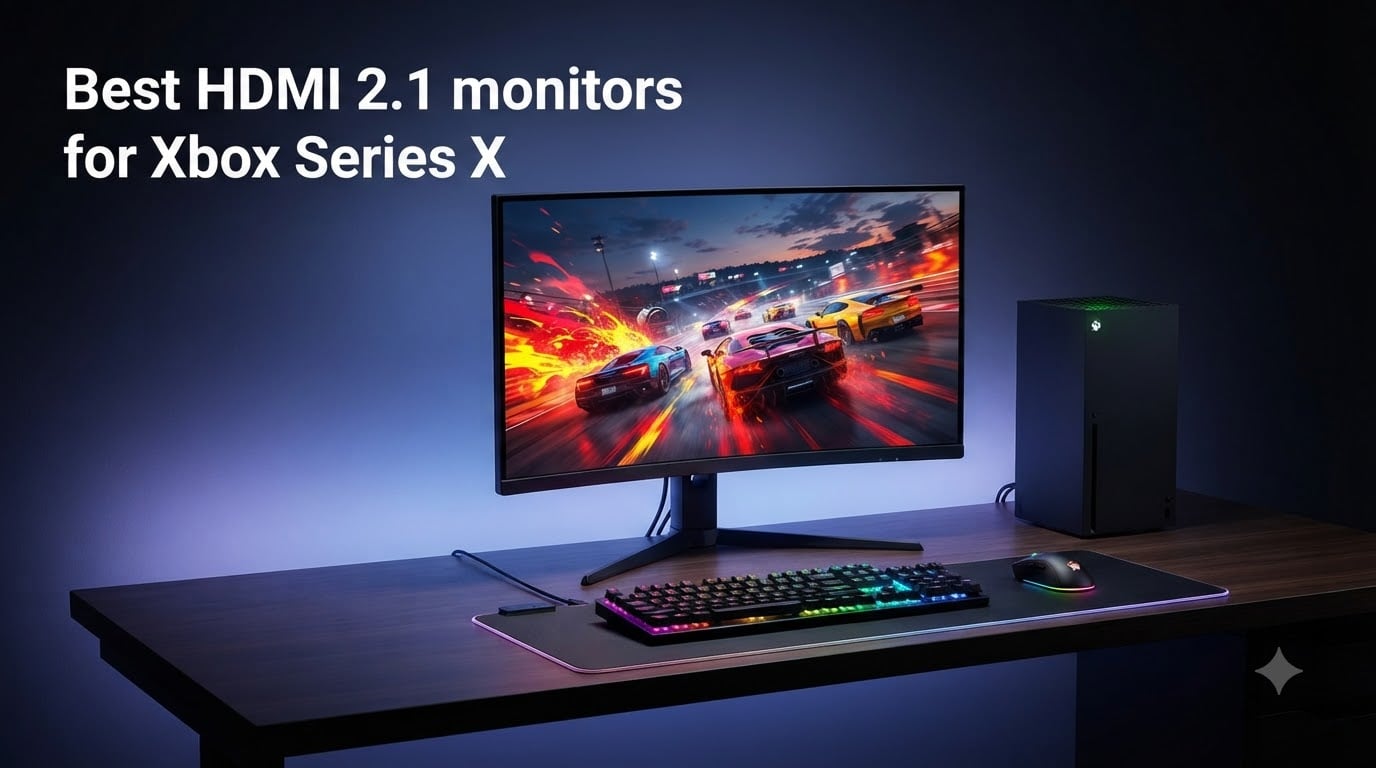 Best HDMI 2.1 monitors for Xbox Series X