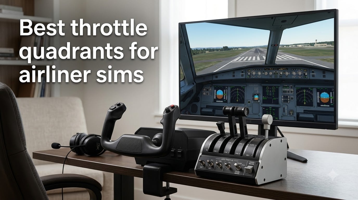 Best throttle quadrants for airliner sims