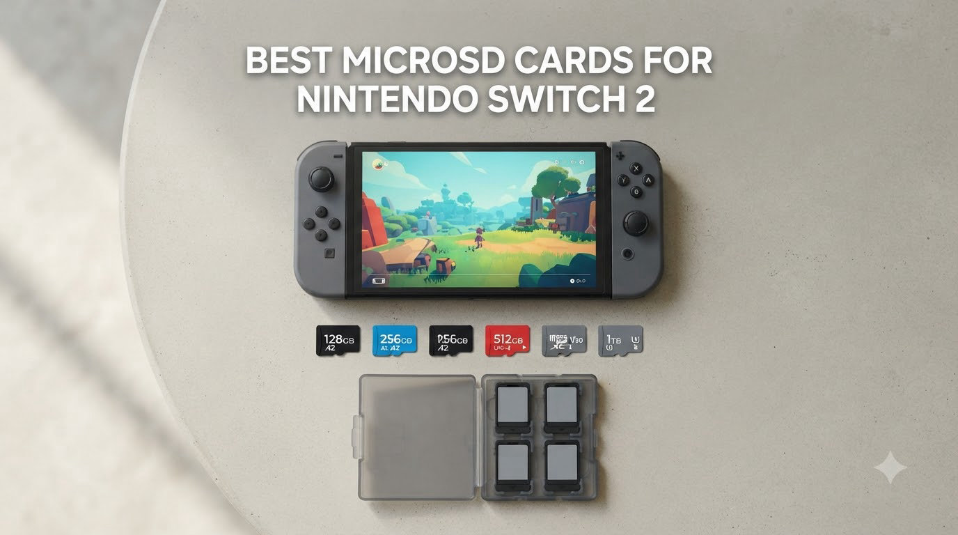 Best MicroSD Cards for Nintendo Switch 2