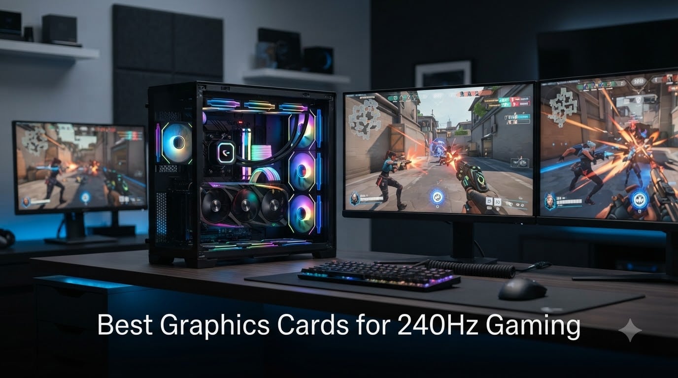 Best Graphics Cards for 240Hz Gaming