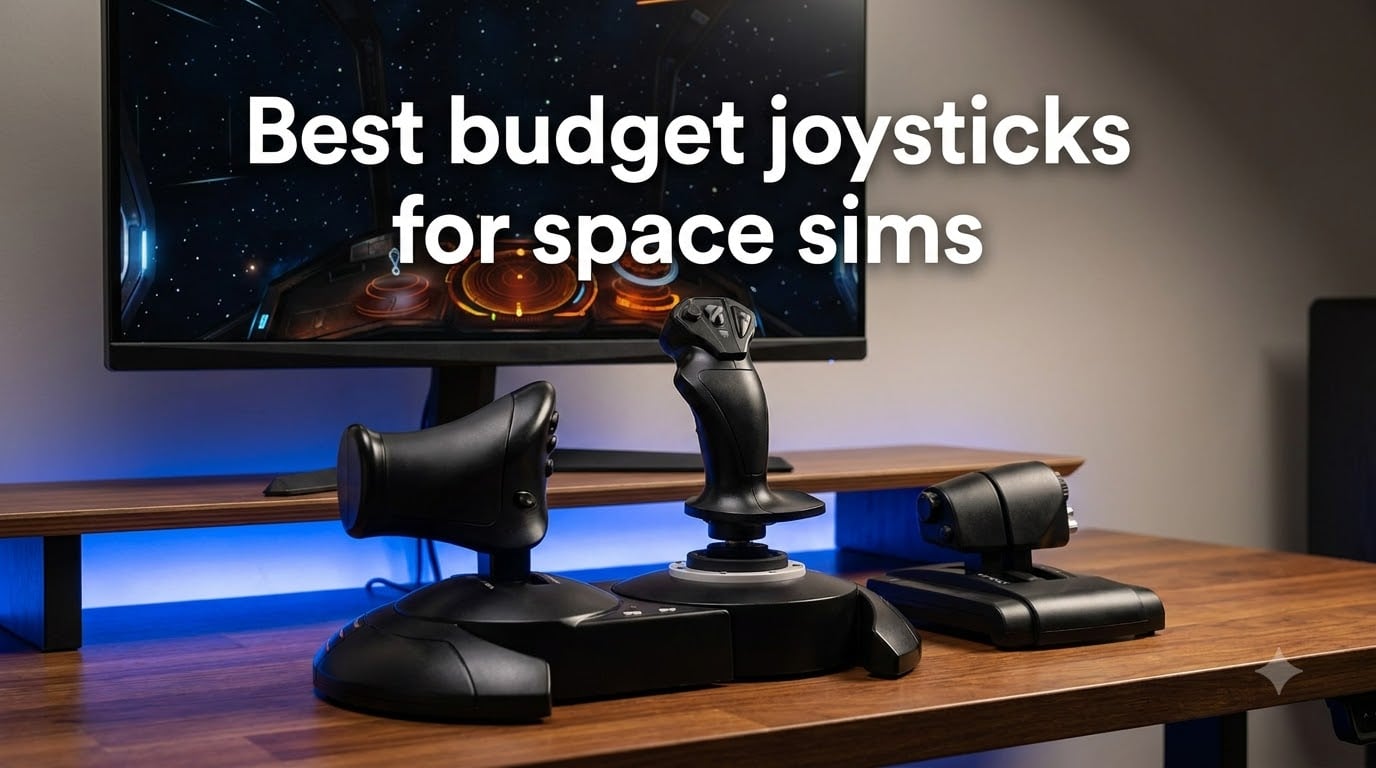 Best budget joysticks for space sims