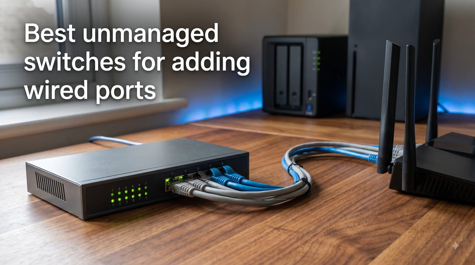 Best unmanaged switches for adding wired ports