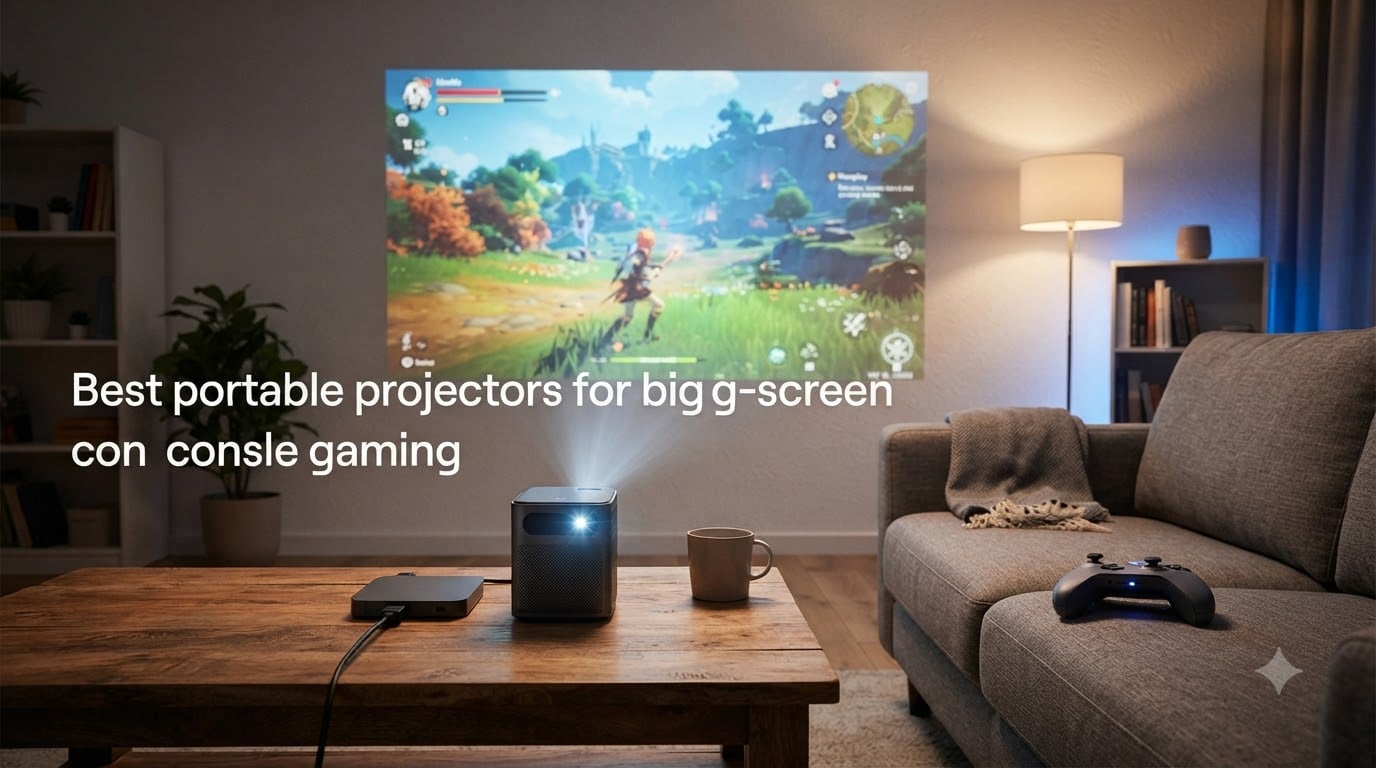 Best portable projectors for big-screen console gaming