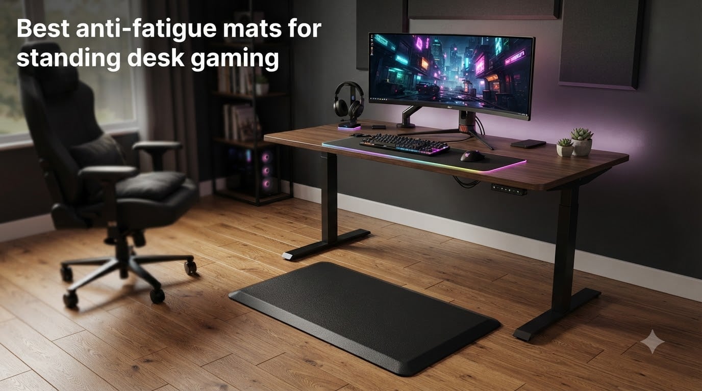 Best anti-fatigue mats for standing desk gaming