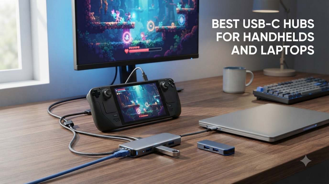Best USB-C hubs for handhelds and laptops