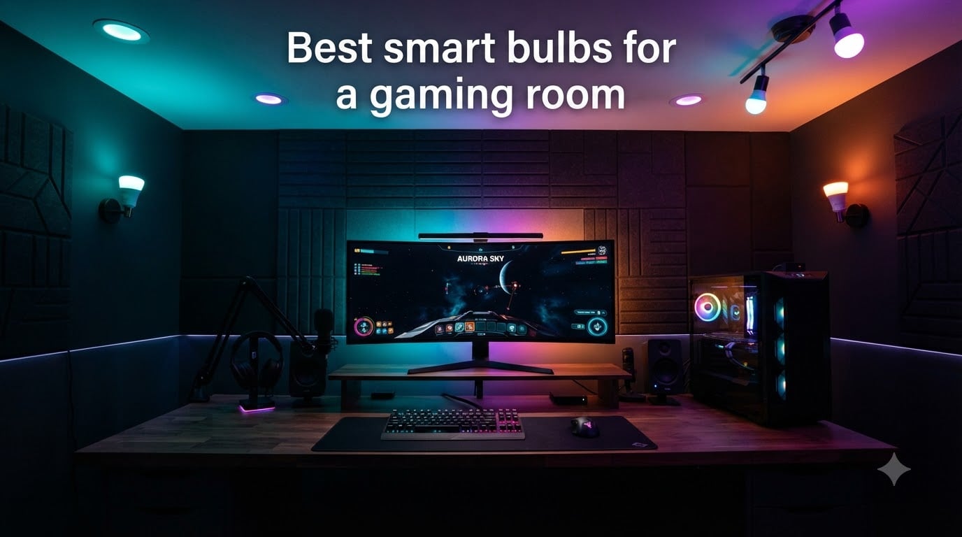 Best smart bulbs for a gaming room