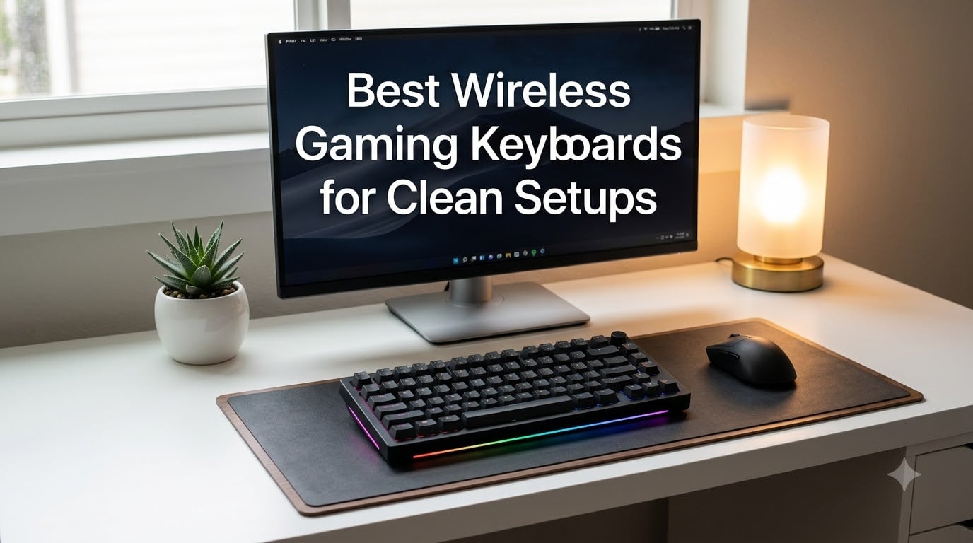 Best Wireless Gaming Keyboards for Clean Setups