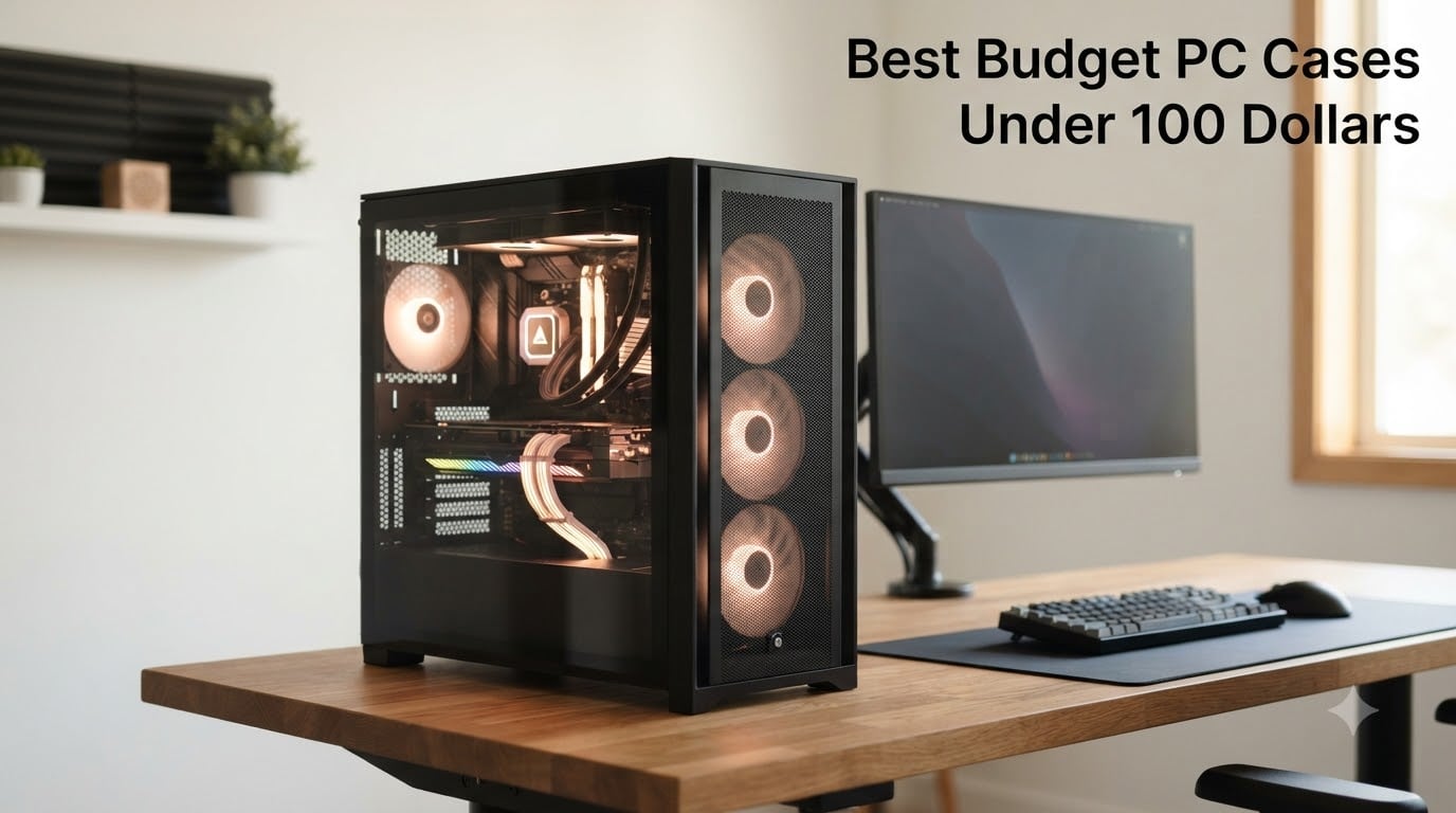 Best Budget PC Cases Under 100 Dollars