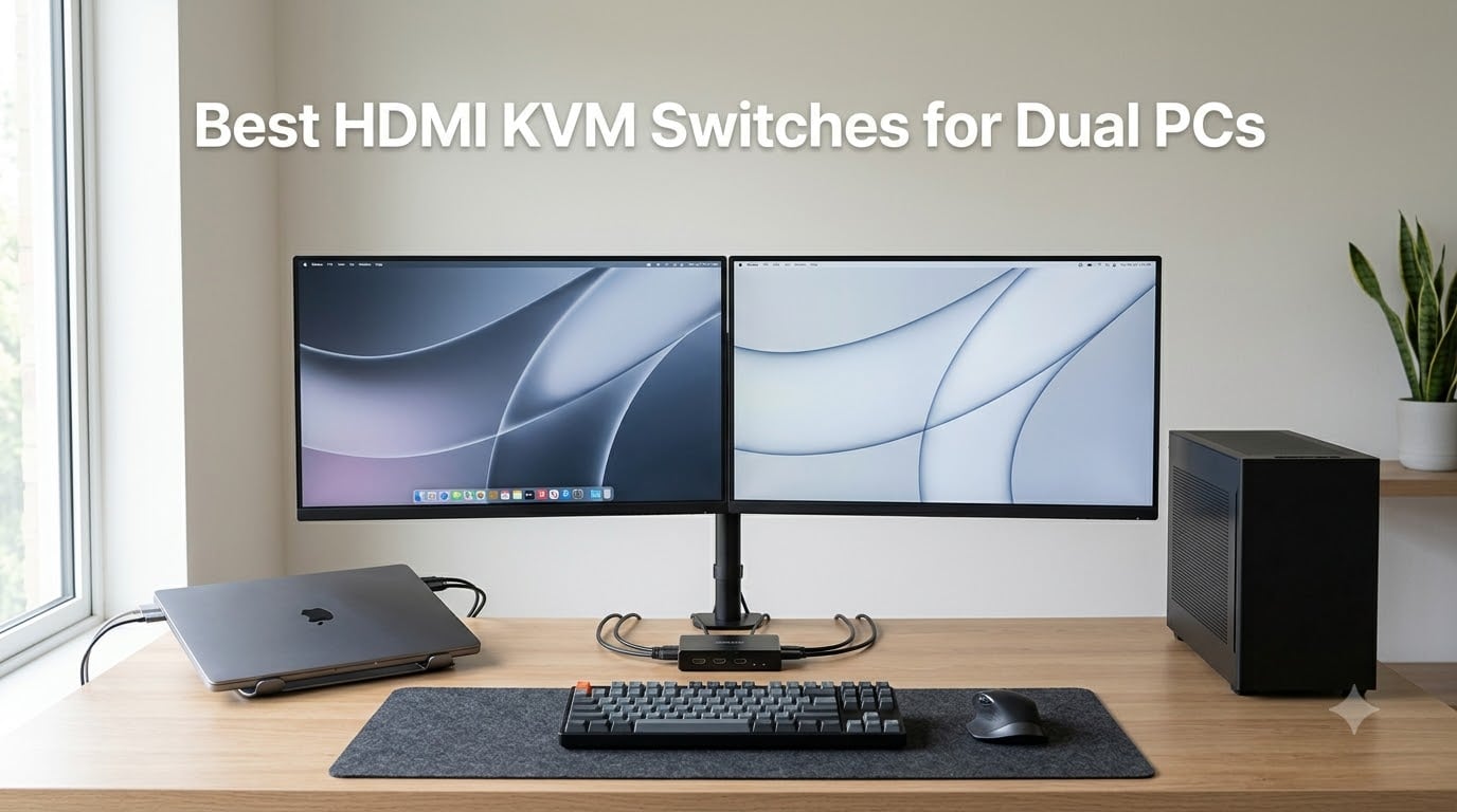 Best HDMI KVM Switches for Dual PCs