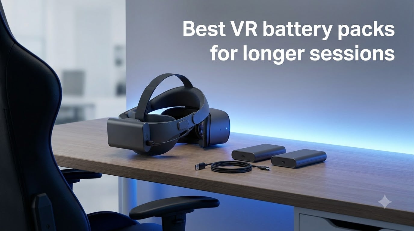 Best VR battery packs for longer sessions