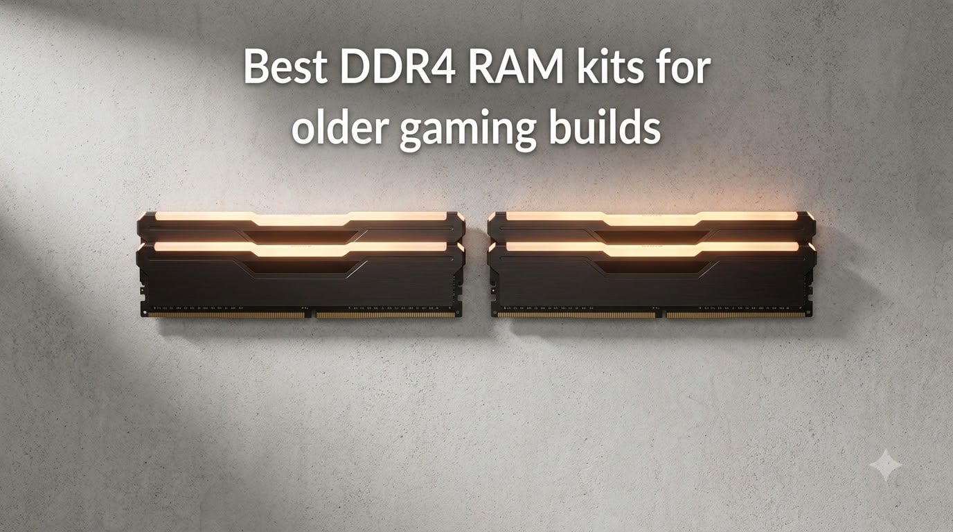 Best DDR4 RAM kits for older gaming builds