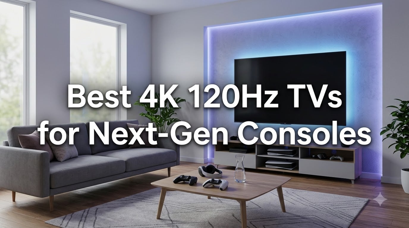Best 4K 120Hz TVs for Next-Gen Consoles
