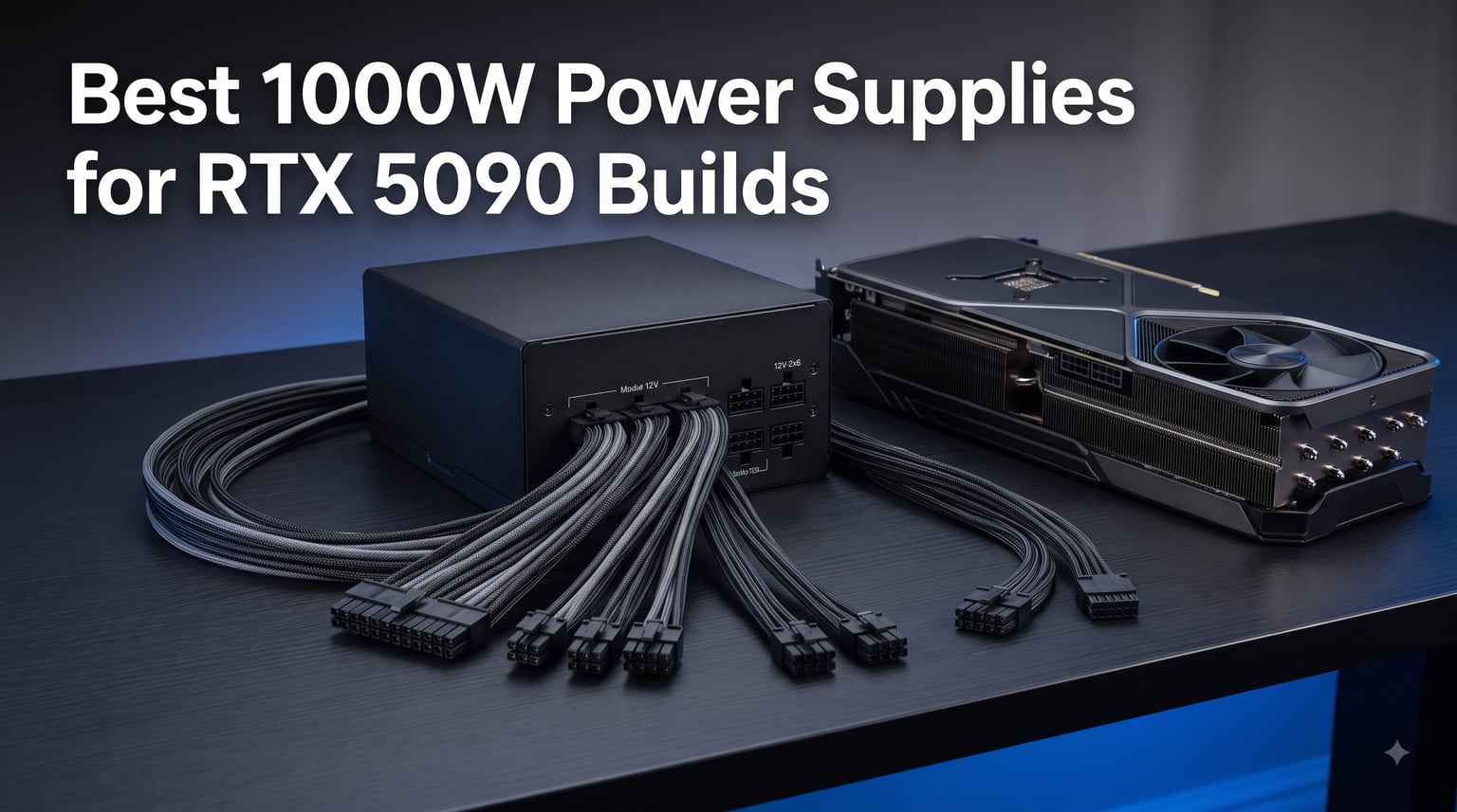 Best 1000W Power Supplies for RTX 5090 Builds