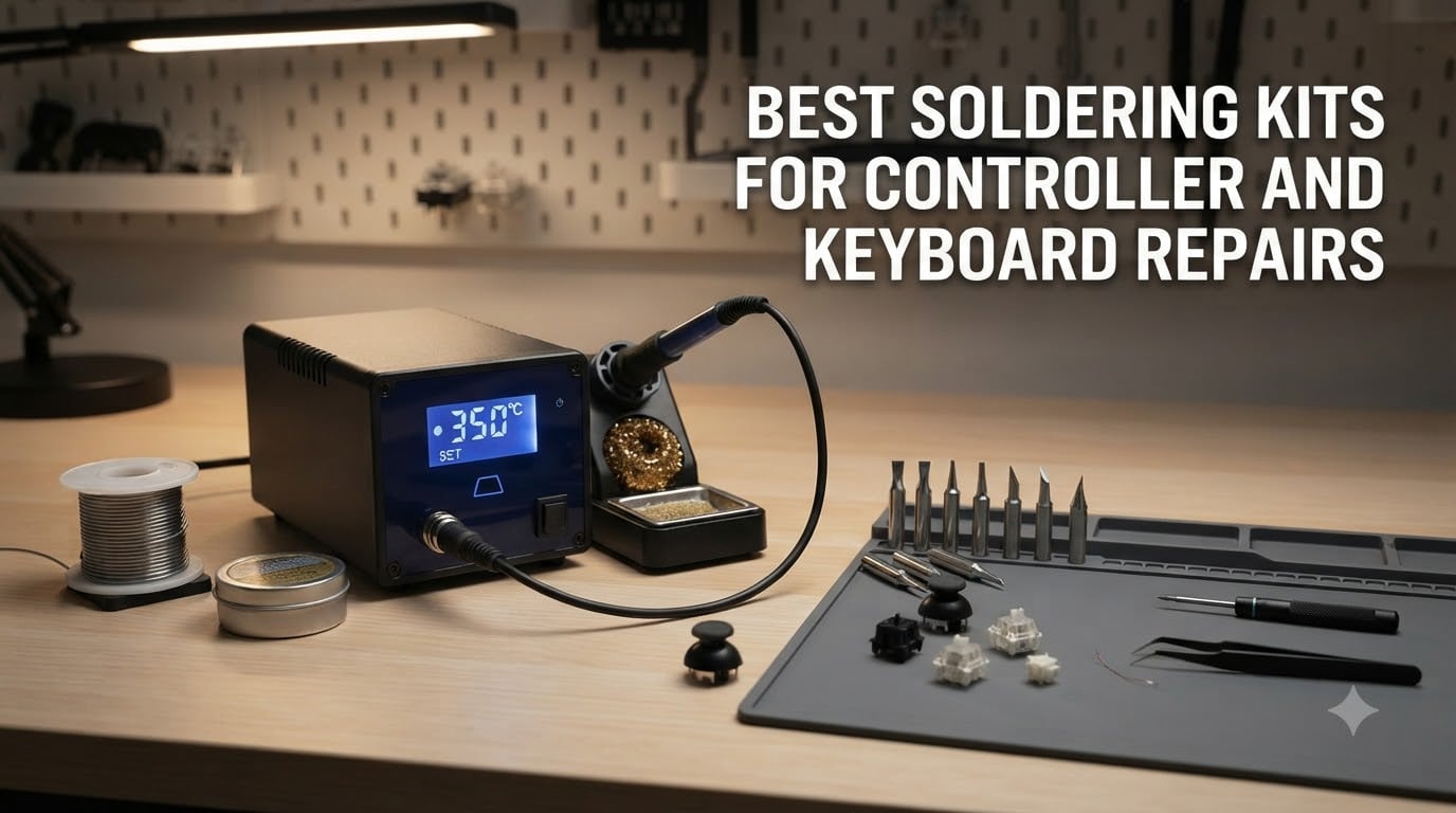 Best soldering kits for controller and keyboard repairs