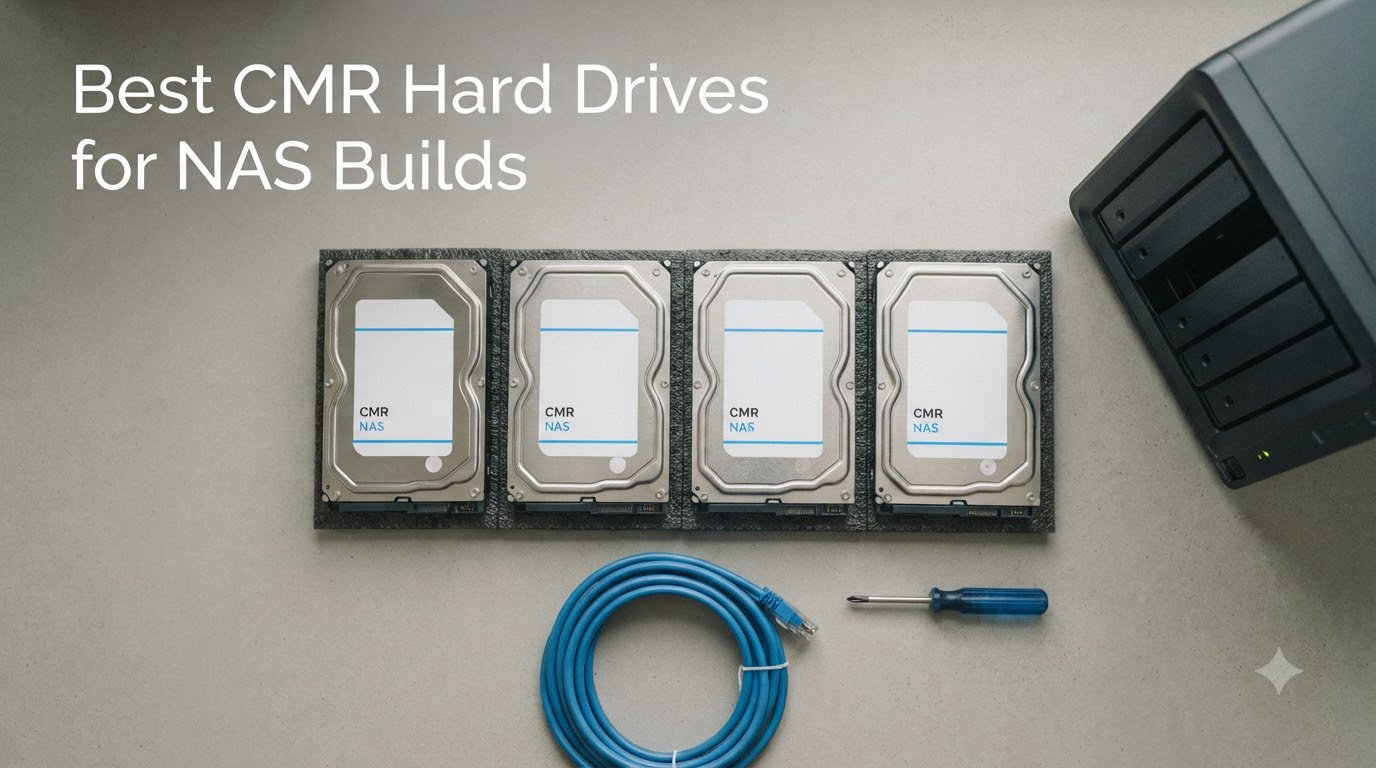 Best CMR Hard Drives for NAS Builds