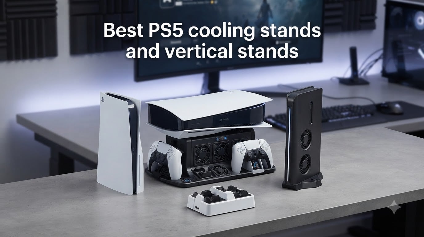 Best PS5 cooling stands and vertical stands
