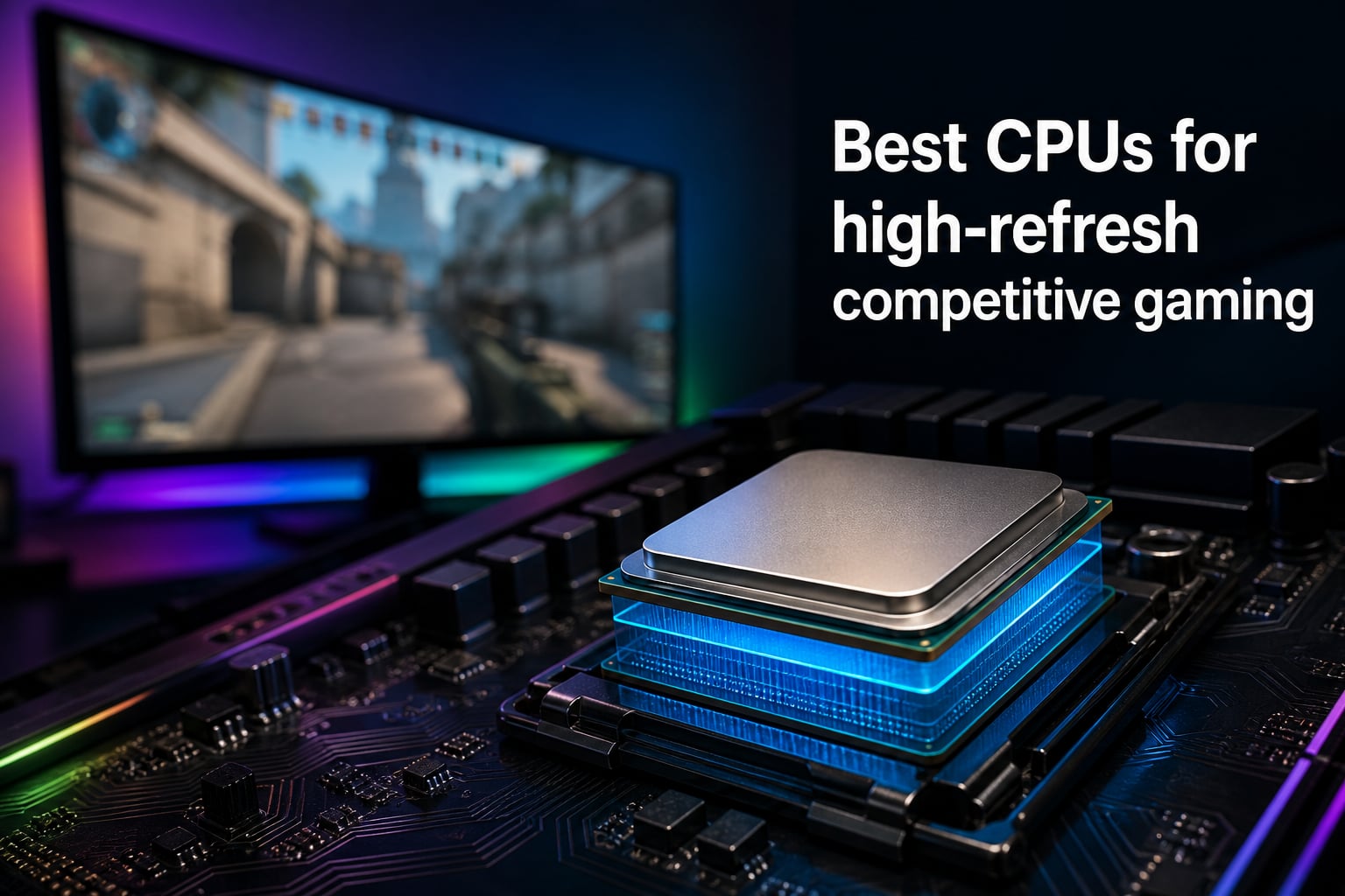 Best CPUs for high-refresh competitive gaming